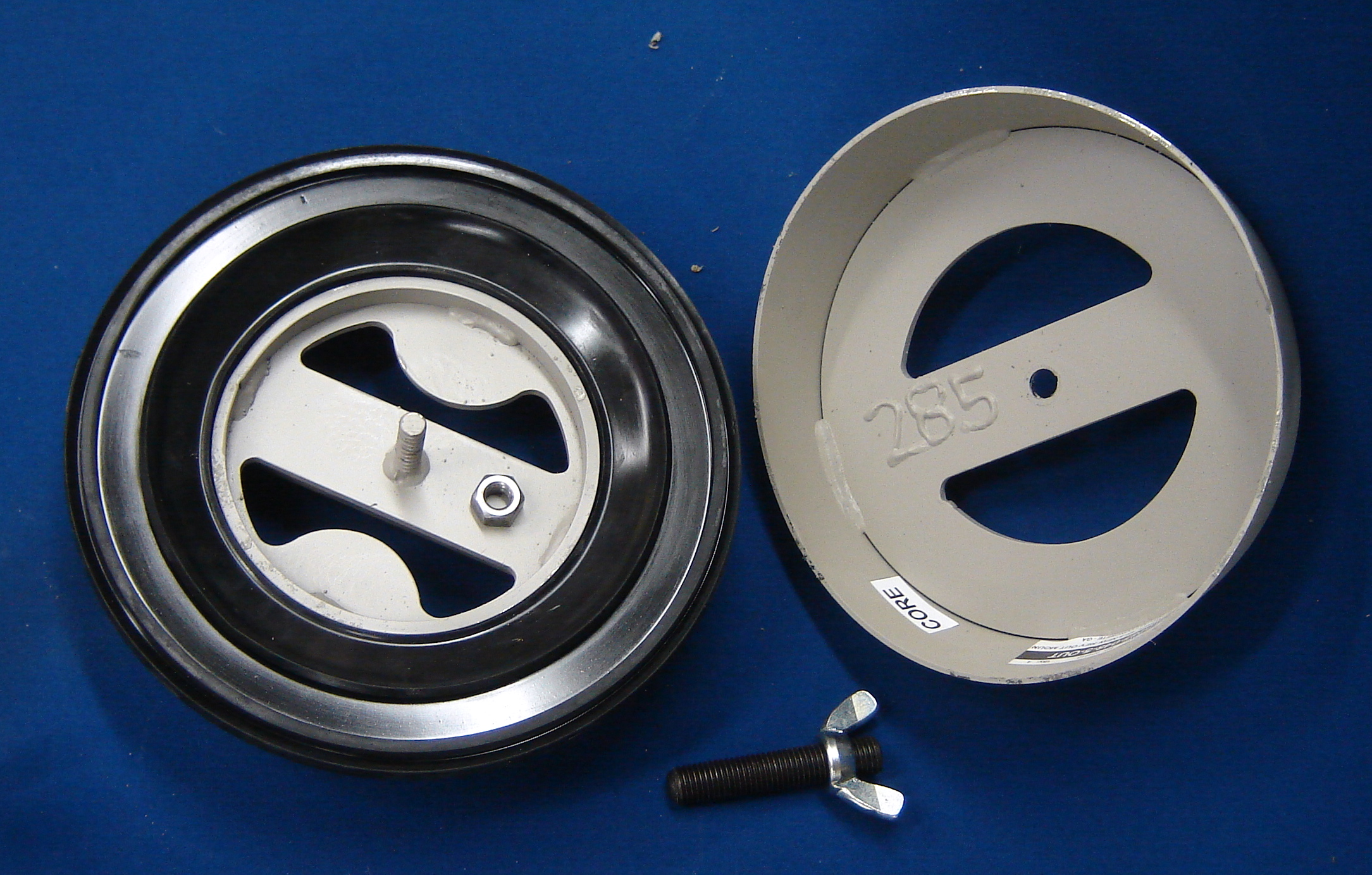 285 X•CEL Mounted on Metal Mandrel Half